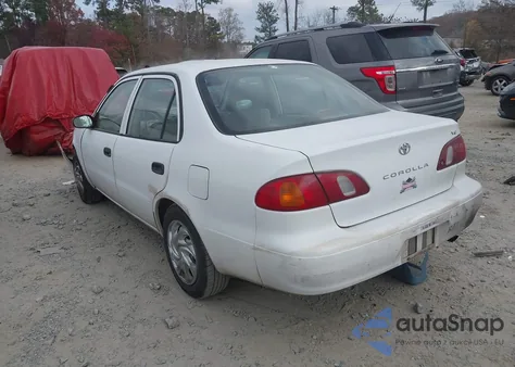1999 Toyota Corolla из США, поврежденный, VIN INXBR12E1XZ245420